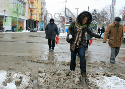 Киша, вода