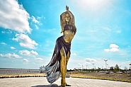 Шакира бе увековечена със статуя в родния си град