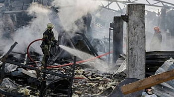 При руски въздушен удар по Одеса са ранени 9 души, включително 4 деца