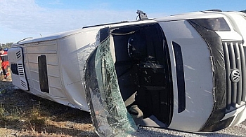 Тежка катастрофа с български автобус в Турция, има 11 ранени