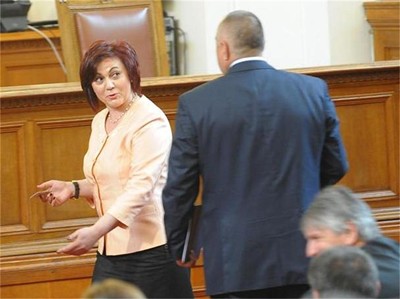 Отсъствието на Бойко Борисов по време на дебатите по вота