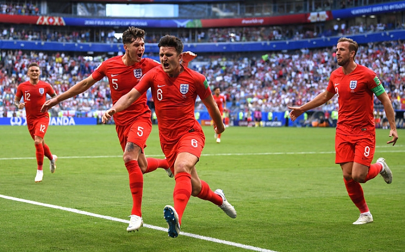 Англия изигра по добро първо полувреме и заслужено поведе в резултата