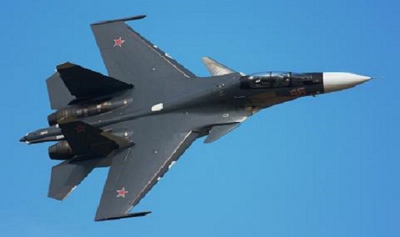 Американските ВВС показаха видео с прехващане на руски изтребители Су-30