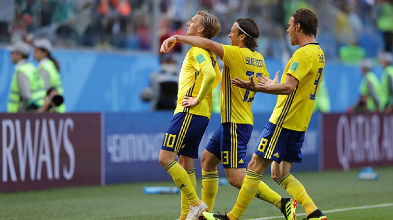 Швеция излъга Швейцария с 1 0 и в 50 ия си мач