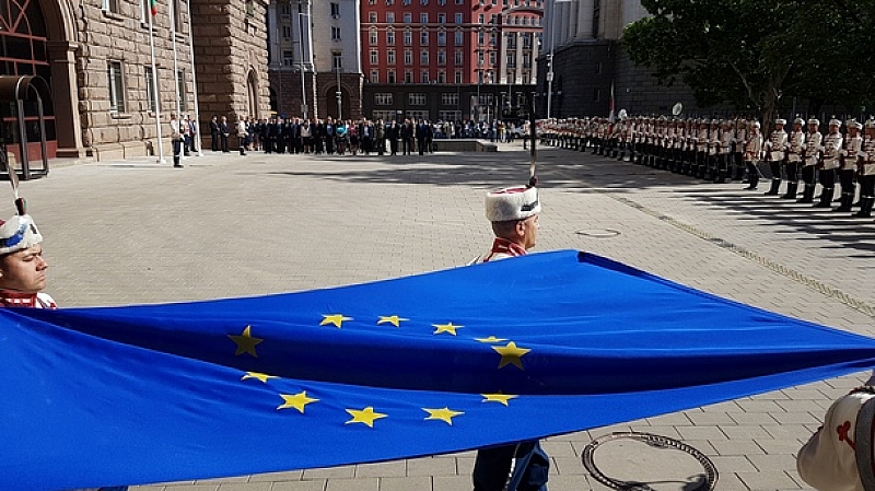 По повод Деня на Европа 9 май на тържествена