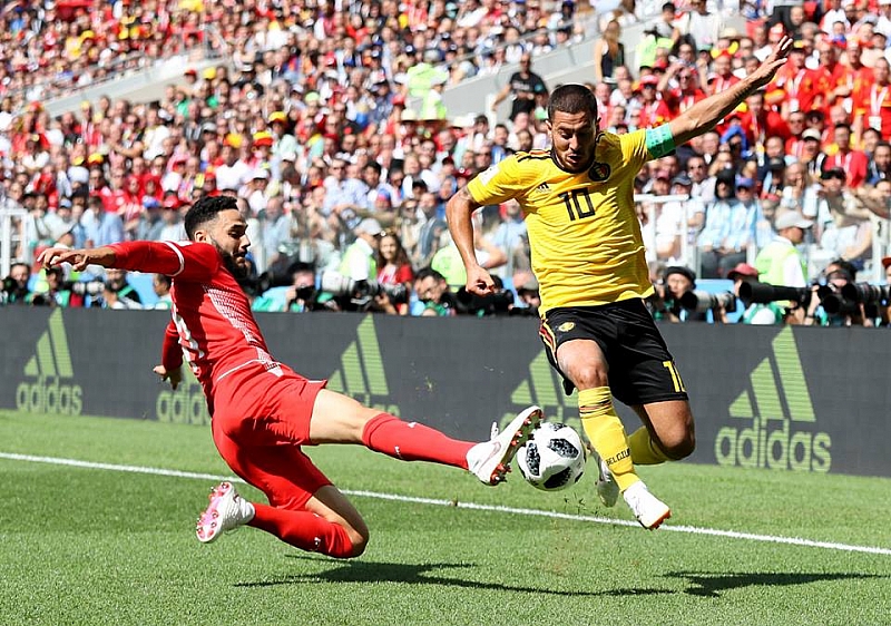 Отборите на Белгия и Тунис играят при резултат 5 2 в