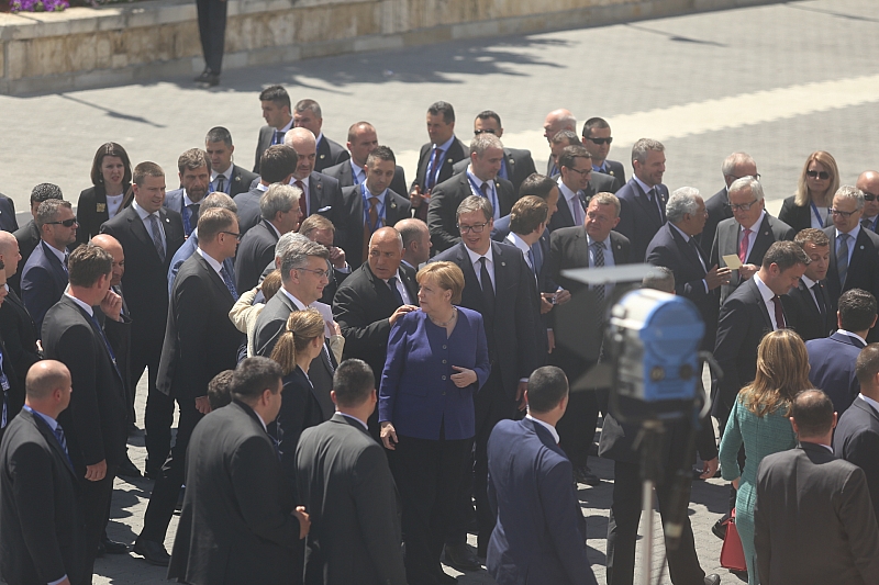 На срещата на върха ЕС Западни Балкани която се