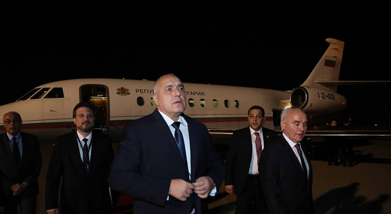 Министър председателят Бойко Борисов пристигна в Азербайджан където ще участва в
