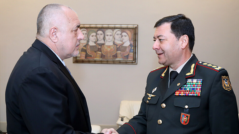 Министър-председателят Бойко Борисов се срещна с генерал-полковник Наджмадин Садъков, първи