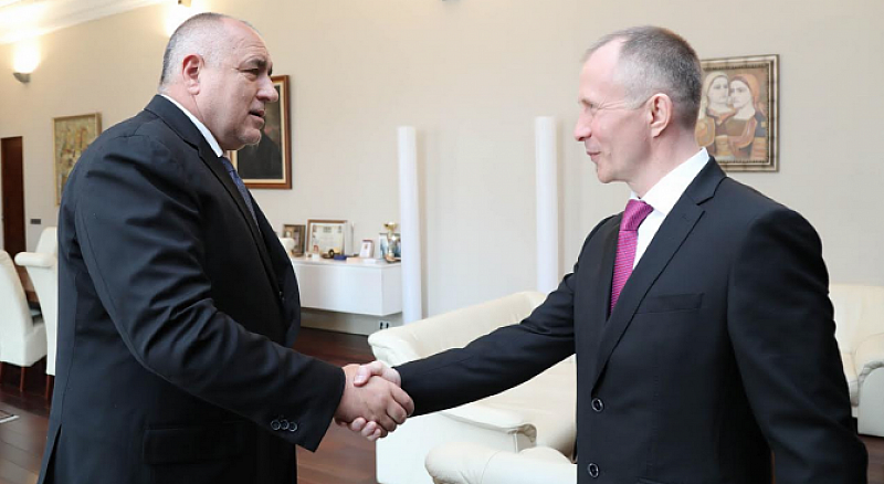 Министър председателят Бойко Борисов се срещна с президента на Европейския съюз