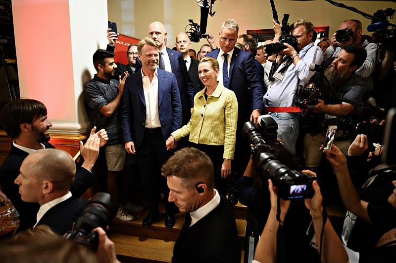 Социалдемократите печелят в Дания Резултатите от гласуването вчера показват явно