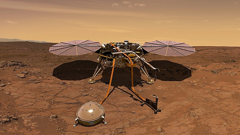 Космическият апарат ИнСайт на НАСА кацна успешно на Марс. Мисията