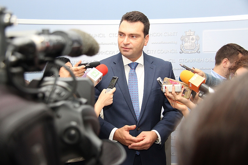 Председателят на БСП Лява България в СОС Калоян Паргов поиска