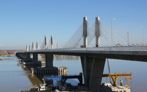 Километрична опашка на ГКПП “Дунав мост 2. Опашката е близо