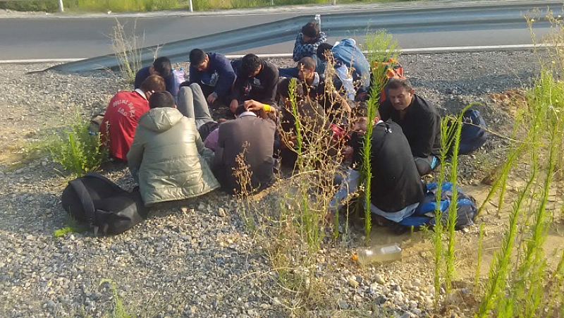 Голяма група нелегални мигранти беше заловена край Горна Оряховица Всички