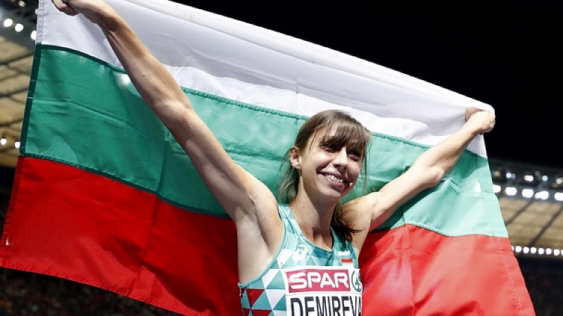 Младата Мирела Демирева спечели сребърен медал в скока на височина