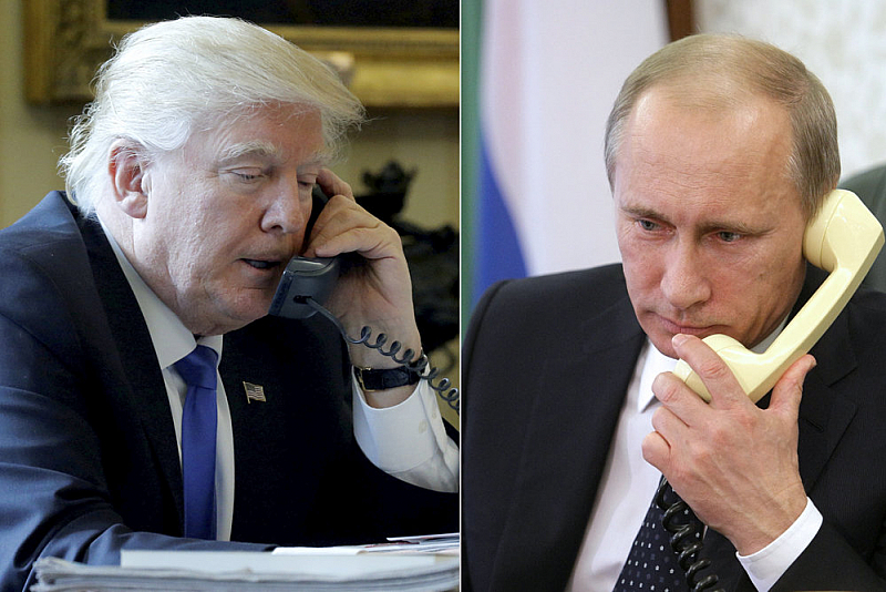 Важен телефонен разговор са провели миналата нощ руският президент Владимир
