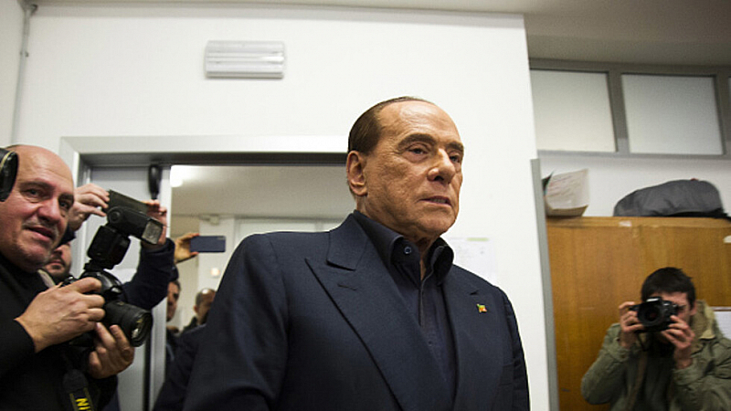 Бившият италиански премиер Силвио Берлускони който оглавява Форца Италия спечели