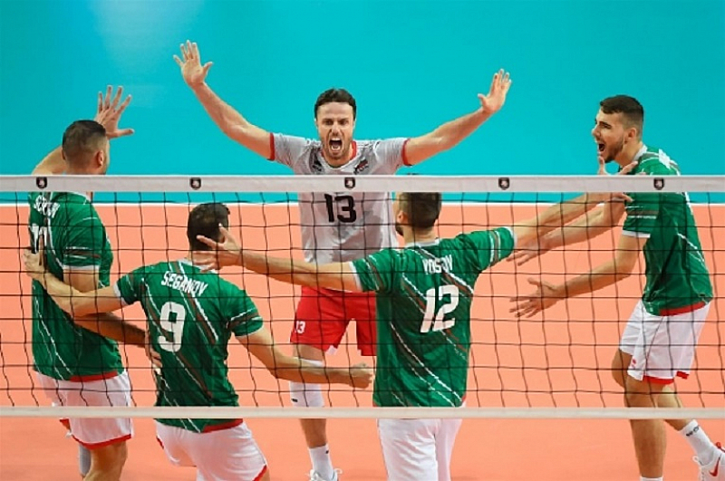 Волейболистите от националния отбор на България започнаха перфектно участието си