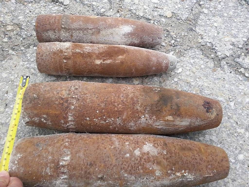 При ремонт в центъра на София беше открит стар боеприпас