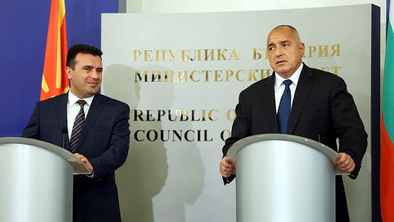 Македонският премиер Зоран Заев който е на посещение в София