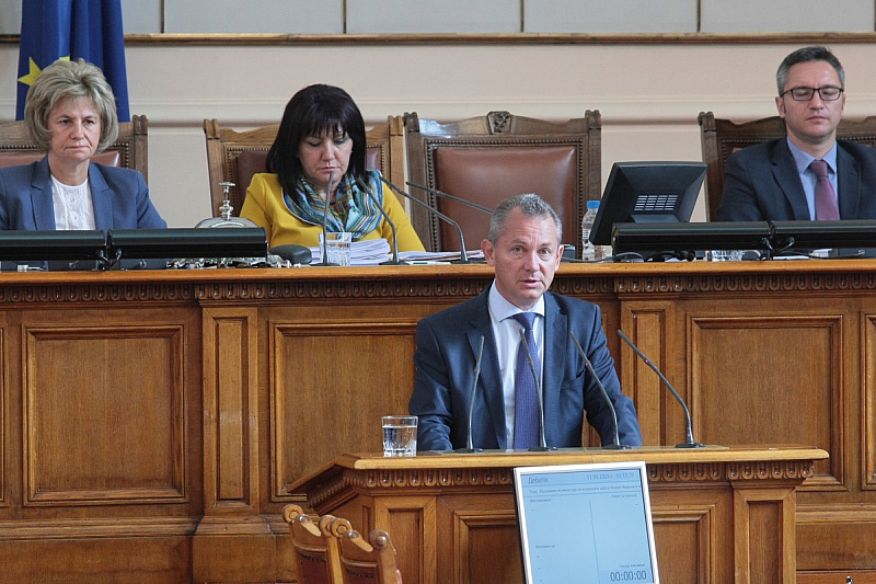 Председателят на ДАНС Димитър Георгиев съобщи че Николай Малинов председател