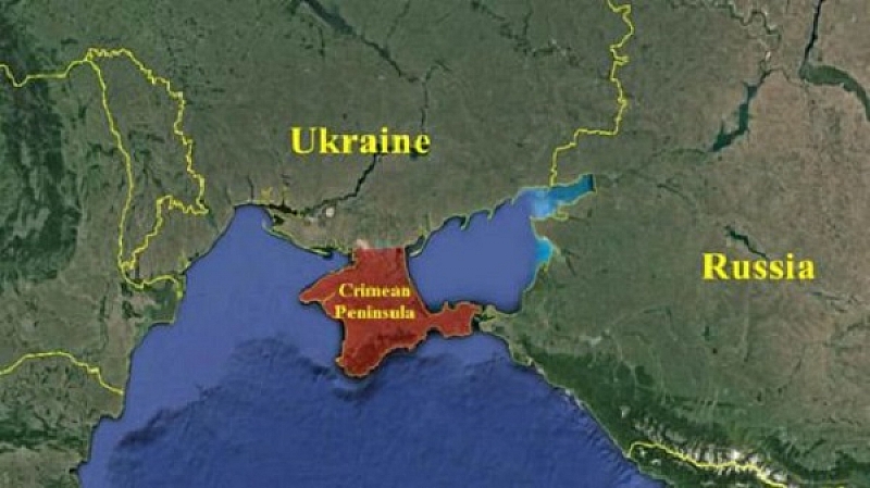 Русия е изпратила 10 изтребителя Сухой в Крим Най малко 10 изтребителя