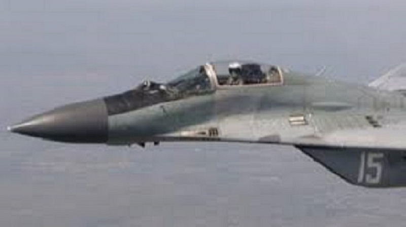 Учебните полети на МиГ 29 бяха временно спрени поради катастрофата на