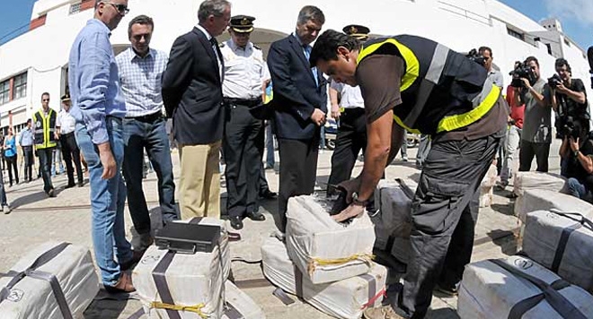 Отделът за борба с наркотрафика на испанската полиция съобщи че