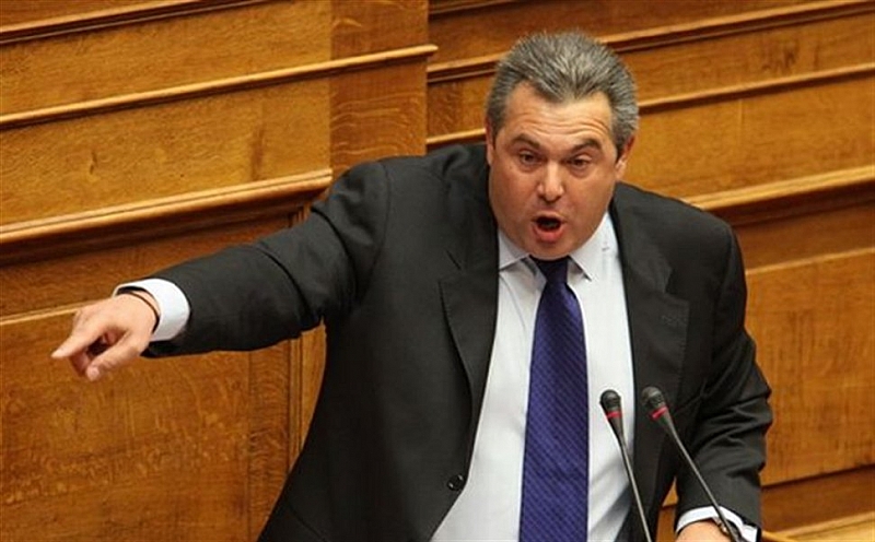 Гръцкият военен министър Панос Каменос разкритикува остро Турция заради последните