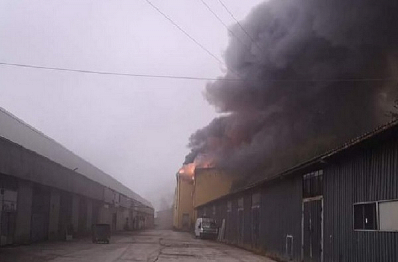 Пожар избухна в цех за месо в Плевен тази сутрин
