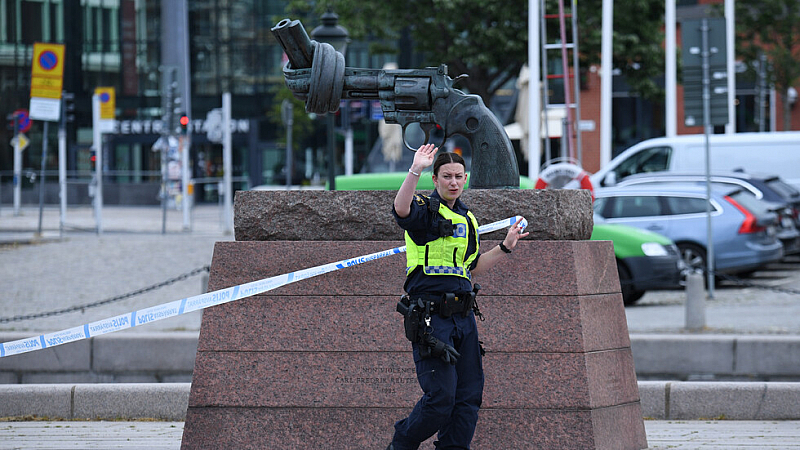Паника в шведския град Малмьо Мъж заплаши да взриви бомба