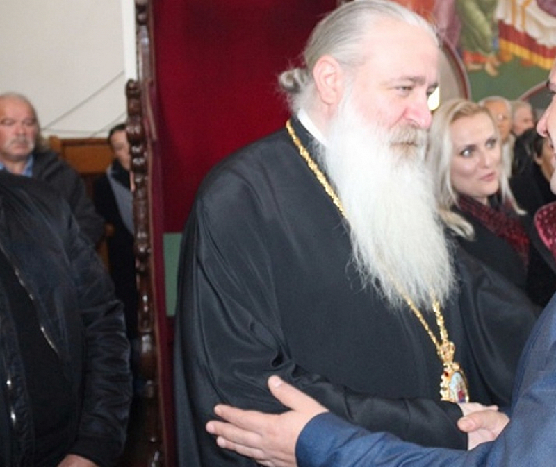 Епископ Сионий беше въдворен като игумен на Бачковския манастир Той
