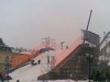 Покриват с изкуствен сняг рампата за сноуборд