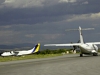 Пожар в"Боинг" 747 вдигна на крак огнеборците на Летище София
