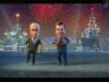 Владимир Путин и Димитри Медведев анимационен дует