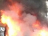 Голям пожар горя в Русенския "Оргахим"