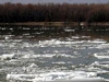 Лед скова Дунав, корабите блокирани