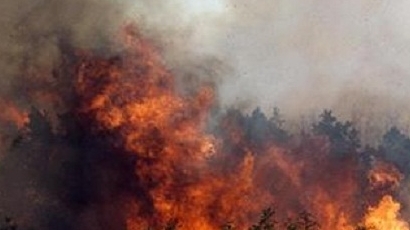 15 хил. декара горят край Харманли
