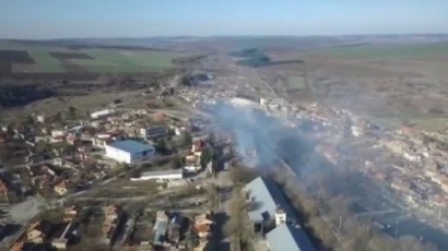 Ужасът в Хитрино от погледа на дрон (Видео)