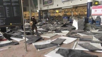 Ужас в Брюксел! Терор на летището, 14 загинали (ВИДЕО)