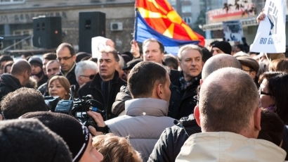 И албанците въстанаха срещу Груевски
