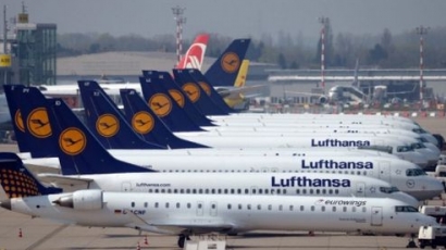 Пилотска стачка в Германия проваля 110 полета 