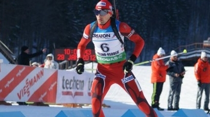 Владимир Илиев-европейски шампион по биатлон, Анев с бронз
