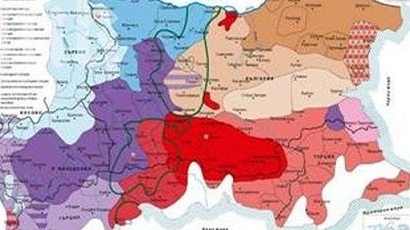 Диалектна карта показва България на 3 морета