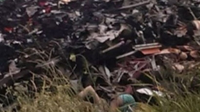 Първи снимки от мястото на катастрофиралия Боинг 777