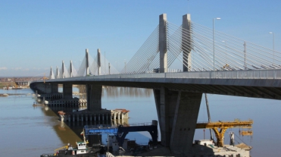 Стотици българи и румънци преминаха по новия мост над Дунав