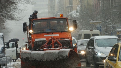 Общината: Всички улици в София са почистени