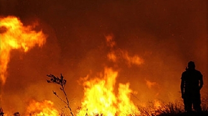 Южна Гърция гори! Хеликоптери и самолети потушават огъня
