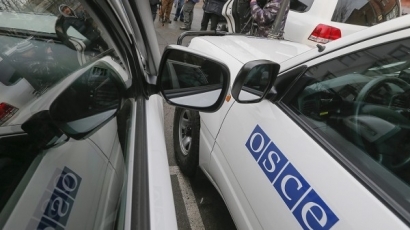 Обстрелваха мисия на ОССЕ в Източна Украйна
